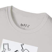 Load image into Gallery viewer, Dancing dog Unisex T-Shirt by B E-Z
