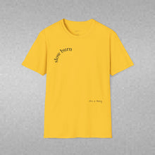 Load image into Gallery viewer, slow burn Unisex T-Shirt by B E-Z
