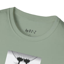 Load image into Gallery viewer, Dangling cat Unisex T-Shirt by B E-Z
