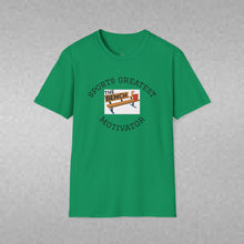 Load image into Gallery viewer, Sports Greatest Motivator- Attitude (see back) Unisex T-Shirt by B E-Z
