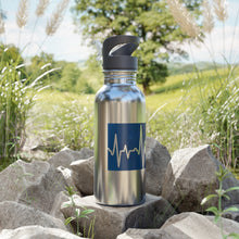Load image into Gallery viewer, hoops pulse Stainless Steel Water Bottle With Straw, 20oz
