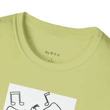 Load image into Gallery viewer, Dancing dog Unisex T-Shirt by B E-Z
