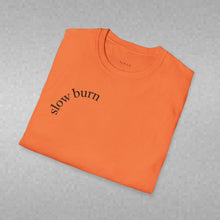 Load image into Gallery viewer, slow burn Unisex T-Shirt by B E-Z
