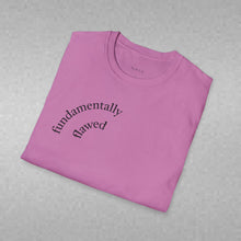Load image into Gallery viewer, fundamentally flawed Unisex T-Shirt by B E-Z
