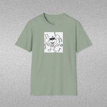 Load image into Gallery viewer, Dancing dog Unisex T-Shirt by B E-Z
