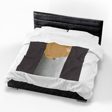 Load image into Gallery viewer, Odd Couple Velveteen Plush Blanket
