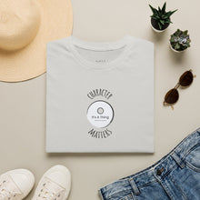 Load image into Gallery viewer, character matters Unisex T-Shirt by B E-Z
