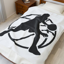 Load image into Gallery viewer, TTP (Trust The Process) Velveteen Plush Blanket
