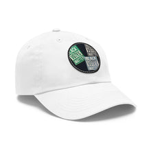 Load image into Gallery viewer, Black Votes Matter Dad Hat with Leather Patch (Round)
