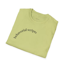 Load image into Gallery viewer, behavorial scripts Unisex T-Shirt by B E-Z
