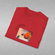 Load image into Gallery viewer, be a goldfish Unisex T-Shirt by B E-Z
