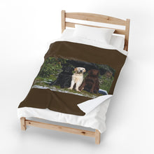 Load image into Gallery viewer, 3 Labs Velveteen Plush Blanket
