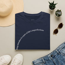 Load image into Gallery viewer, making mistakes is part of ... Unisex T-Shirt by B E-Z
