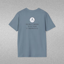 Load image into Gallery viewer, House Music Is Something You Can't Explain... (Back of Shirt) Unisex T-Shirt by B E-Z - It's A Thing
