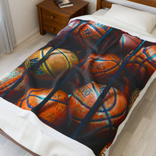 Load image into Gallery viewer, Cage of Balls Velveteen Plush Blanket
