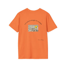Load image into Gallery viewer, even plants struggle for sunlight Unisex T-Shirt by B E-Z
