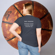 Load image into Gallery viewer, Sports Greatest Motivator- Bad Grades (see back) Unisex T-Shirt by B E-Z
