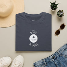 Load image into Gallery viewer, be kind &amp; smile Unisex T-Shirt by B E-Z
