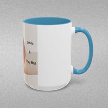 Load image into Gallery viewer, SMILE &amp; PLAY BALL Coffee Mug (15oz)
