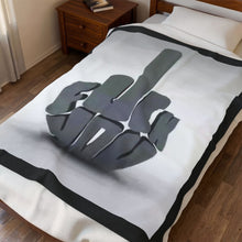 Load image into Gallery viewer, F.U. Velveteen Plush Blanket
