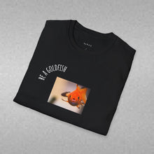 Load image into Gallery viewer, be a goldfish Unisex T-Shirt by B E-Z
