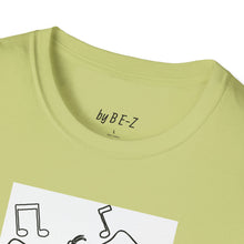 Load image into Gallery viewer, Dancing dog Unisex T-Shirt by B E-Z
