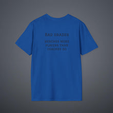 Load image into Gallery viewer, Sports Greatest Motivator- Bad Grades (see back) Unisex T-Shirt by B E-Z
