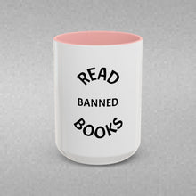 Load image into Gallery viewer, READ BANNED BOOKS Coffee Mug (15oz)
