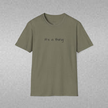 Load image into Gallery viewer, Listen To Your Life (Back of Shirt) Unisex T-Shirt by B E-Z - It's A Thing

