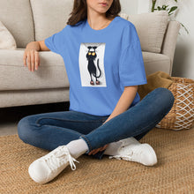 Load image into Gallery viewer, Dangling cat Unisex T-Shirt by B E-Z
