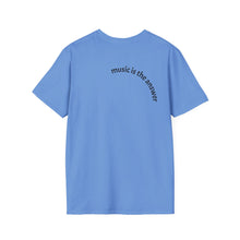 Load image into Gallery viewer, Music is the answer Unisex T-Shirt by B E-Z
