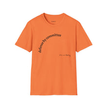 Load image into Gallery viewer, defense by committee Unisex T-Shirt by B E-Z
