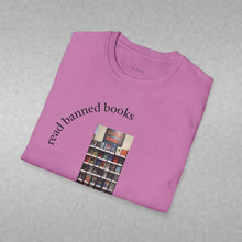 Load image into Gallery viewer, read banned books 2.0 Unisex T-Shirt by B E-Z
