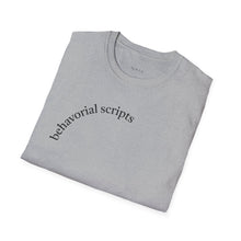 Load image into Gallery viewer, behavorial scripts Unisex T-Shirt by B E-Z
