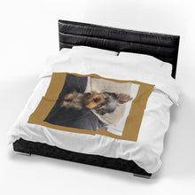 Load image into Gallery viewer, Yorkie Velveteen Plush Blanket
