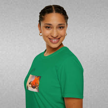 Load image into Gallery viewer, be a goldfish Unisex T-Shirt by B E-Z
