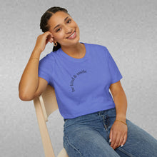 Load image into Gallery viewer, be kind &amp; smile Unisex T-Shirt by B E-Z
