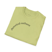 Load image into Gallery viewer, rhetorical outburst Unisex T-Shirt by B E-Z
