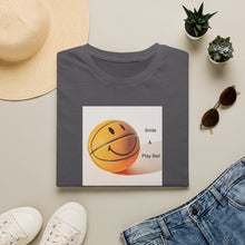 Load image into Gallery viewer, Smile &amp; Play Ball - Unisex Softstyle T-Shirt / 6 colors available
