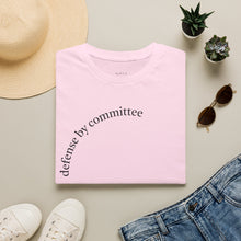 Load image into Gallery viewer, defense by committee Unisex T-Shirt by B E-Z
