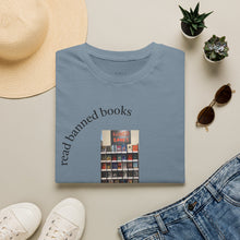 Load image into Gallery viewer, read banned books 2.0 Unisex T-Shirt by B E-Z
