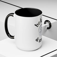 Load image into Gallery viewer, be kind &amp; smile Coffee Mug (15oz)
