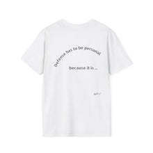 Load image into Gallery viewer, Defense is Personal 2.0 Unisex T-Shirt by B E-Z
