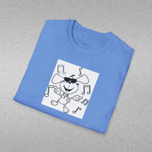 Load image into Gallery viewer, Dancing dog Unisex T-Shirt by B E-Z
