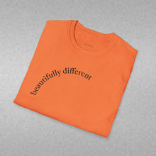Load image into Gallery viewer, beautifully different Unisex T-Shirt by B E-Z
