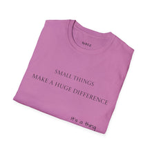 Load image into Gallery viewer, Small things Unisex T-Shirt by B E-Z
