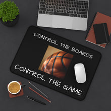 Load image into Gallery viewer, CONTROL THE BOARDS, CONTROL THE GAME Desk Mat (12&quot; x 18&quot;)
