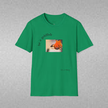 Load image into Gallery viewer, be a goldfish Unisex T-Shirt by B E-Z
