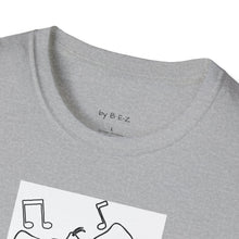 Load image into Gallery viewer, Dancing dog Unisex T-Shirt by B E-Z
