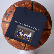 Load image into Gallery viewer, positive bench culture Unisex T-Shirt by B E-Z
